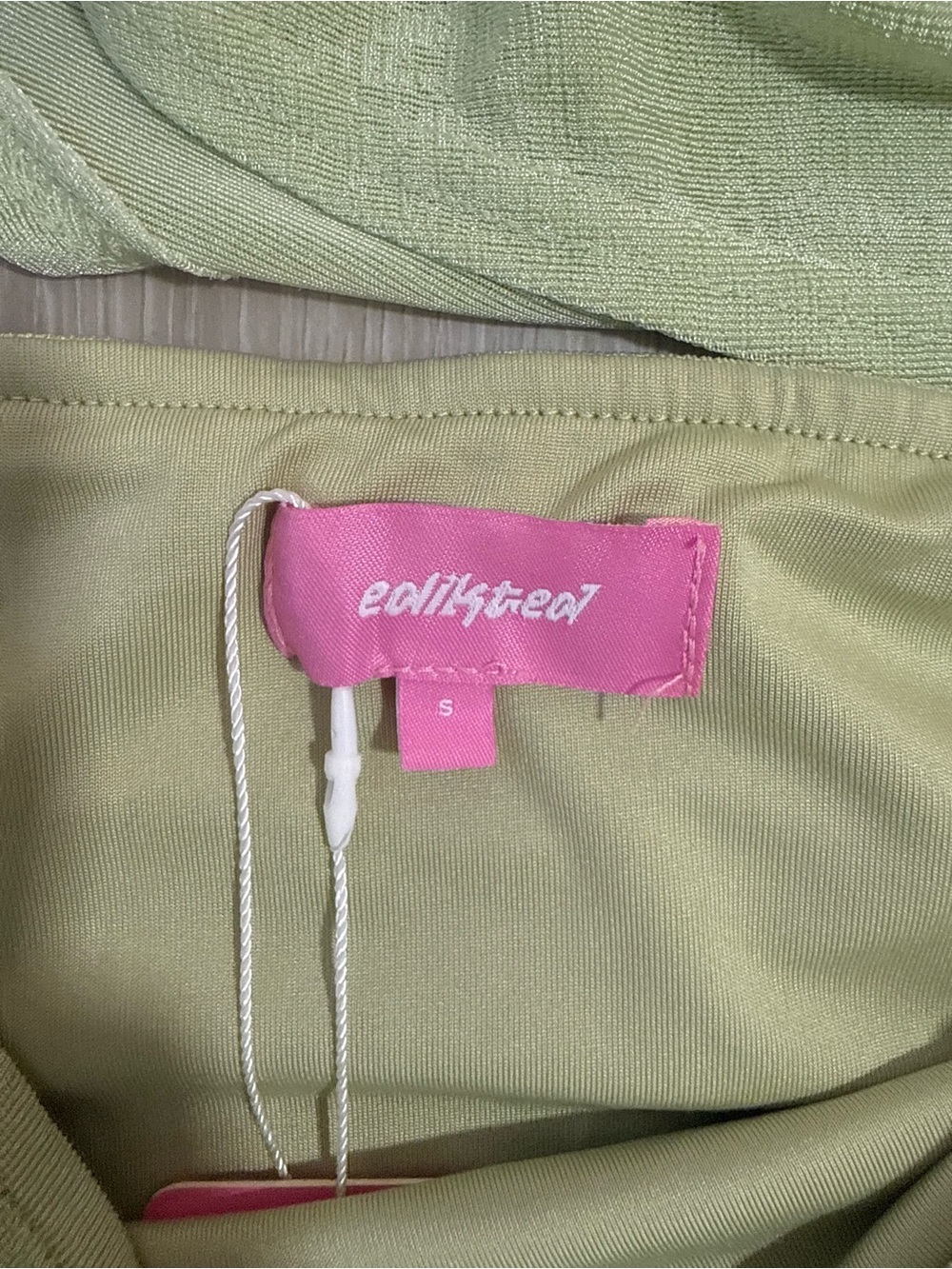 Edikted One-Shoulder Ruched Mini Dress - Picture 4 of 4